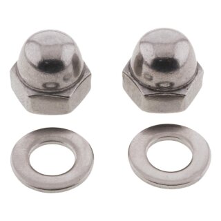 Mirror Nuts Kit Stainless Steel