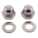 Mirror Nuts Kit Stainless Steel