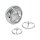 Classic Tri-Bar 4 1/2" Head-and Spotlight Trim Chrome