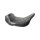 Sprocket Pleated Stitch Seat Black Vinyl