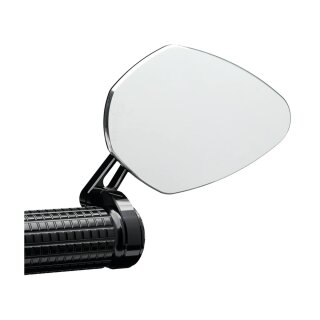 mo.view sport 60 Bar End Mirror Stem length: 60mm Black Anodized
