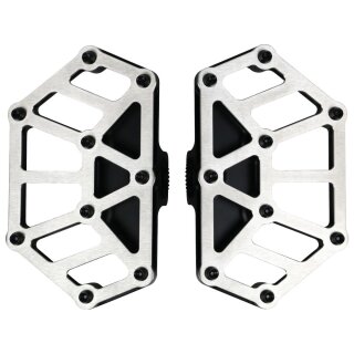 Next Level NXL Mini Floorboards Brushed Stainless Steel Cover Black Anodized