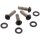 Front Fender Screw Kits Gloss Black Powder Coated