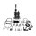 OD6 Builders Kit 6-Speed Overdrive Gearset with polished Trap Door