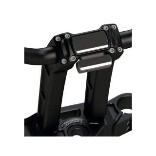 Clubstyle Riser Kit Height: 9", For 1 1/4" Handlebar, Digital Instrument Black Satin