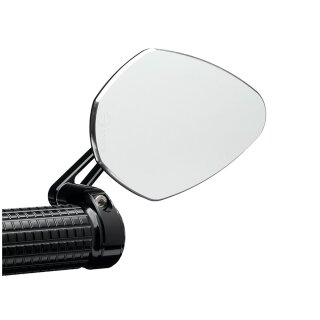 mo.view sport 60 flip Bar End Mirror Black Anodized