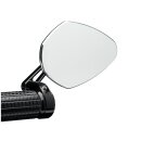 mo.view sport 60 flip Bar End Mirror Black Anodized