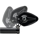 mo.view sport 60 flip Bar End Mirror Black Anodized