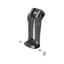 Reduced Reach Club Style Riser Relocation Plate Black Anodized