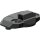 Reduced Reach Club Style Riser Relocation Plate Black Anodized