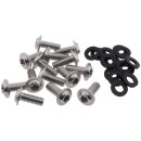 Chin Fairing Screw Kit Stainless Steel