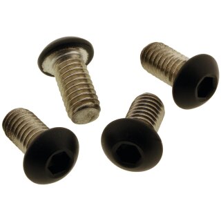Belt Cover Screw Kit Satin Black Powder Coated