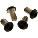 Belt Cover Screw Kit Satin Black Powder Coated