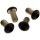 Belt Cover Screw Kit Satin Black Powder Coated