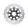 Colored Disc Wave DF FLW Floating Brake Disc Anodized Inner Aluminium Carrier Gloss Black 11,8" Front