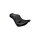 Tailwhip Seat Pleated, Driver Seating: 10.75" Wide with 6" of Back Support, Passenger Seating 7" Wide Black Vinyl
