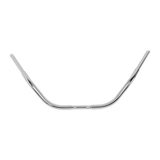 1 1/4" Bikini Handlebar Dimpled 3-Hole Black Throttle By Wire Throttle Cables
