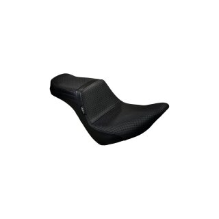 Tailwhip Seat Basket Weave, Driver Seating: 10.75" Wide with 6" Back Support, Passenger Seating 7" Wide Black Vinyl