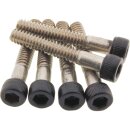 Gas Cap Screw Kit Gloss Black Powder Coated