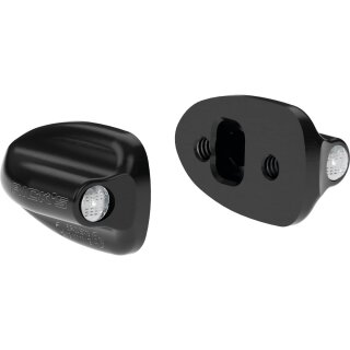 Front Turn Signals for Low Rider ST with Atto Integral Black Anodized