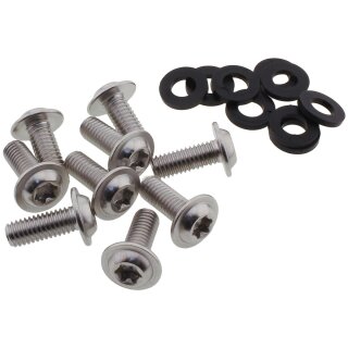 Chin Fairing Screw Kit Stainless Steel