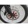 Colored Disc Wave DF FLW Floating Brake Disc Anodized Inner Aluminium Carrier Red 11,5" Front