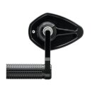 mo.view sport 130 Bar End Mirror Black Anodized
