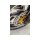 Colored Disc Wave DF FLW Floating Brake Disc Anodized Inner Aluminium Carrier Gold 11,5" Front