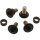 Belt Cover Screw Kit Satin Black Powder Coated