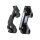 13" Rotor Axial Brake Caliper Adapter For 330mm (13") rotors Gloss Black Dual Disc