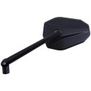 Victory Mirror 150 mm stem Black Satin Anodized