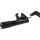 Club Style Engine Guard for M8 Softail with Oil Cooler Protection Black Powder Coated Rear
