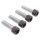 Footrest Screw Kits Gloss Black Powder Coated