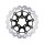Colored Disc Wave DF FLW Floating Brake Disc Anodized Inner Aluminium Carrier Black Cut 11,5" Front