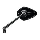 mo.view sport Mirror Stem length: 150mm Black Anodized