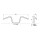 9.5" T-Bar Handlebar Center Width: 225 mm 4-Hole Black 1 1/4" Throttle By Wire Throttle Cables