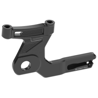 Club Style Radial Brake Caliper Adapter For 292 mm rotor Gloss Black Anodized Rear