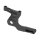 Club Style Radial Brake Caliper Adapter For 292 mm rotor Gloss Black Anodized Rear