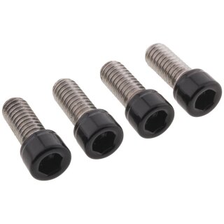 Front Fender Screw Kits Gloss Black Powder Coated
