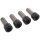 Front Fender Screw Kits Gloss Black Powder Coated