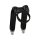 Clubstyle Riser Kit Height: 7", For 1" Handlebar, Round Instrument Black Satin