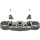 Performance 2 Club Style Upper Triple Tree Black Anodized