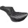 Tailwhip Seat Double Diamond, Driver Seating: 10.75" Wide with 6" of Back Support, Passenger Seating 7" Wide Black Vinyl