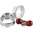 Visor Bezel Kit for Deuce Style Turn Signals Clear lens,...