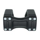 Clubstyle Riser Kit Height: 9", For 1 1/4" Handlebar, No Instrument Black Satin