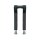 Clubstyle Riser Kit Height: 9", For 1 1/4" Handlebar, No Instrument Black Satin