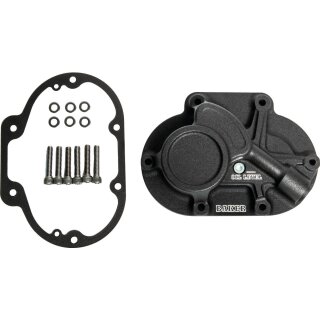 Function Formed Cable-Type Transmission Side Cover Assembly wrinkled black side cover
