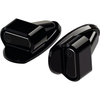 Stripe Front LED Turn Signal for Low Rider ST Gloss Black Smoke