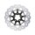 Colored Disc Wave DF FLW Floating Brake Disc Anodized Inner Aluminium Carrier Black Cut 11,8" Front