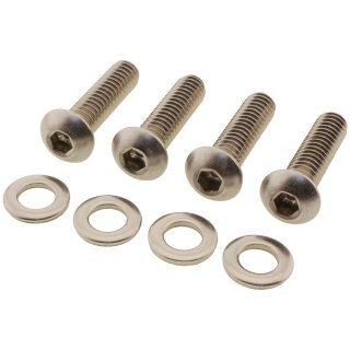 Handlebar Controls Clamping Screw Kit Stainless Steel